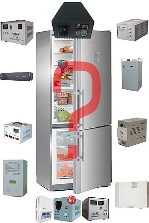 feszültségszabályozó a hűtőszekrényből, és számításához szükséges erő