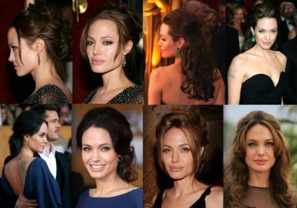 Fodrász és frizura Angelina Jolie
