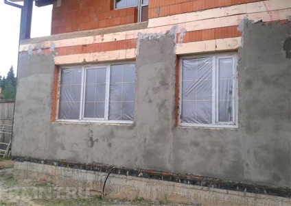 Épület egy ház készült kerámia blokkok