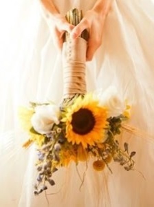 Esküvői csokor napraforgó (57 fotó) (Wedding) Esküvői csokor napraforgó (57 fotó)