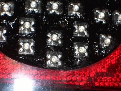 LED-es hátsó optika