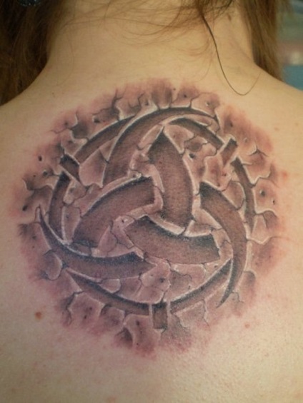 Tattoo kőkapuzat (tetoválás) Tattoo kőkapuzat