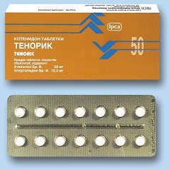 Tenorik - használati utasítást, indikációk, adagolás (bizonysága) Tenorik - használati utasítást, indikációk, adagolási