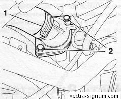 Termosztát - eltávolítása, és ellenőrzése Opel Vectra, Opel Vectra (hűtőfolyadék hőmérséklet) Termosztát - eltávolítás, ellenőrzés és Opel Vectra, Opel Vectra
