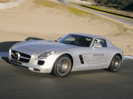 Tesztvezetés a Mercedes-Benz SLS AMG - egy harcos! (SLS AMG)