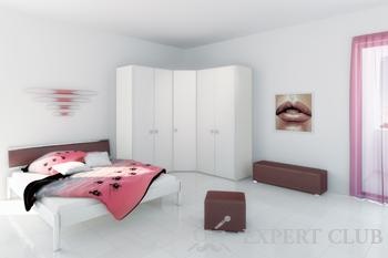 Corner szekrények a hálószobában - tökéletes modern design Photo & Video