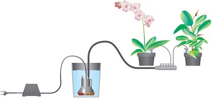 Smart - öntözés szobanövények elvek és típusú rendszerek