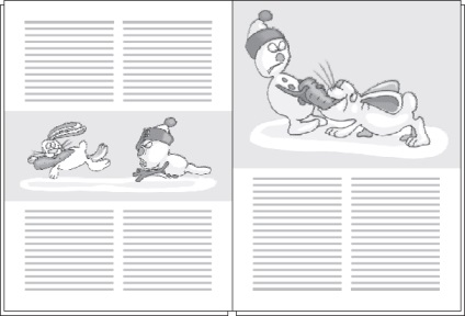 Nesting illusztrált (illusztrációk) Layout illusztrációkkal