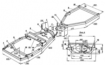 SUV motor kultivátor () Rover származó motoblockokhoz