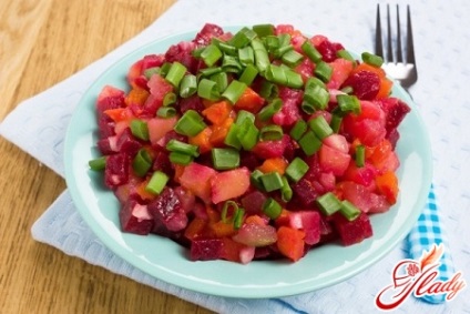 Vinaigrette klasszikus vényköteles (vett körülbelül egyenlő) Vinaigrette recept klasszikus