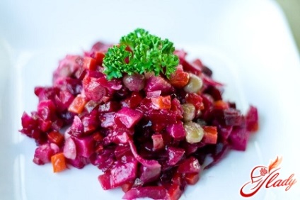 Vinaigrette klasszikus vényköteles (vett körülbelül egyenlő) Vinaigrette recept klasszikus