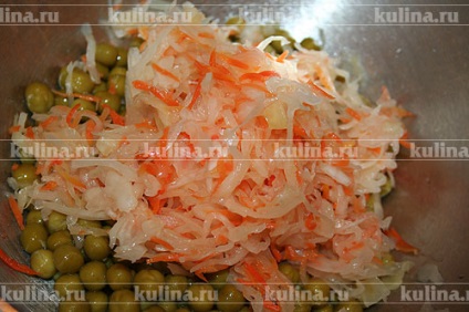 Vinaigrette - a recept egy fotó a (kockákra vágott hozzá) Vinaigrette - a recept egy fotót