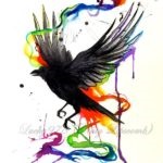 Ravens - tetoválás minták tetoválás ötletek • távolság • Raven - értéke tetoválás