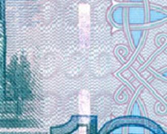 Biztonsági jelek és elemek bankjegyek Bank Magyarország és az Egyesült Államok Szövetségi Pénzügyminisztérium