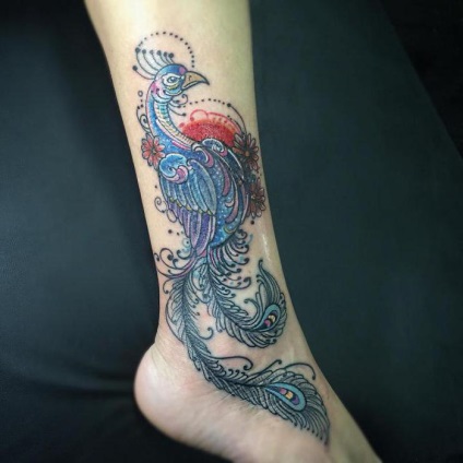 Firebird (tetoválás) szimbolikus értékét és befolyásolja a birtokos