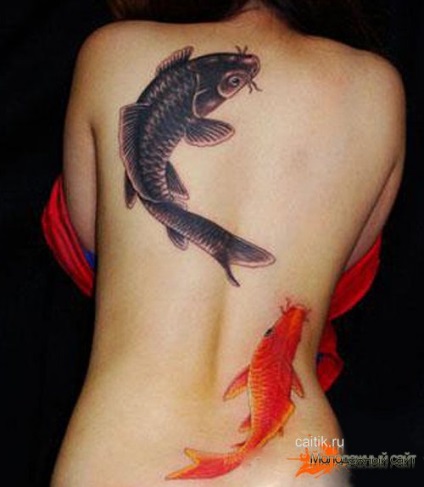Jelentés tetoválás ponty - fényképek tattoo (tetoválás) Jelentés ponty tetoválás - tattoo kép