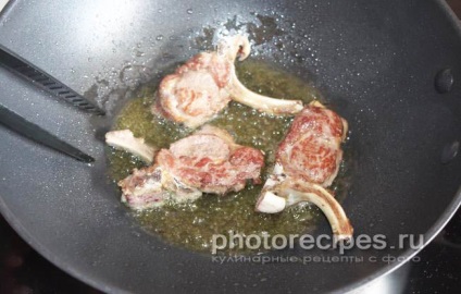 Bárány karaj burgonyával - fényképek receptek