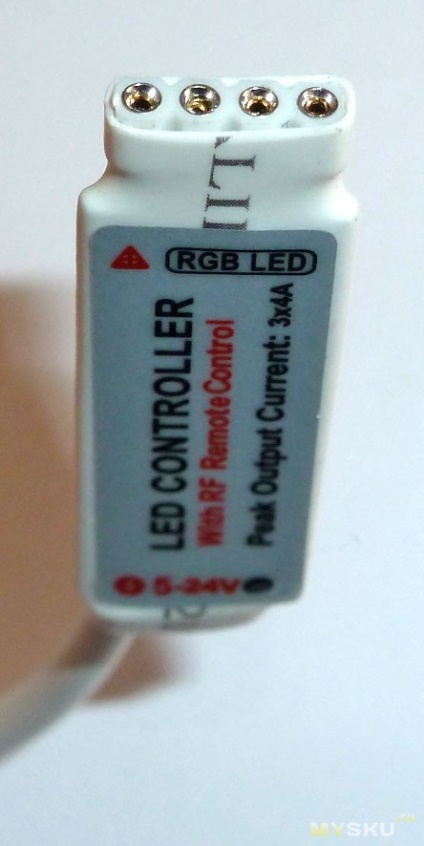 Vezeték nélküli rf RGB vezérlő