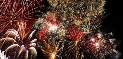 Mi hozza létre a színek tűzijáték és újévi tűzijátékot, ismeretlen világ