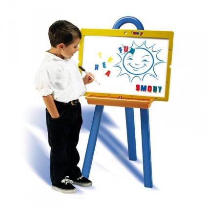 Photo gyerekek easels rajz kétoldalas, mágneses marker