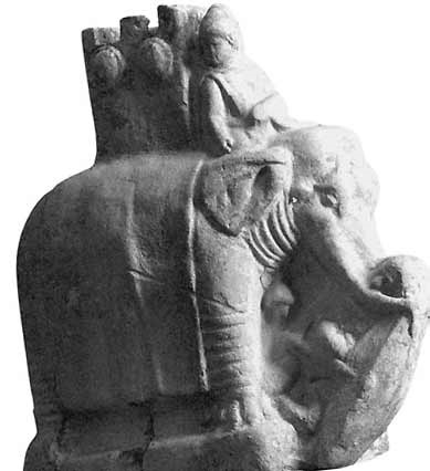 Indiai elefánt harcok a hadsereg és Alexander a diadokhosz