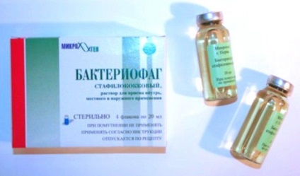 Használati utasítás a bakteriofág a staphylococcus