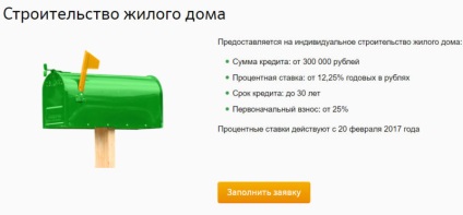 Jelzálog takarékos 2017 társadalmi, Sberbank