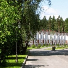 Club üdülőtelepen „Belvedere” házak kn a Jaroszlavl autópályán