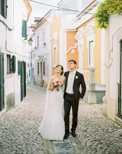 Tengerparti esküvő Anna és Szergej Portugália