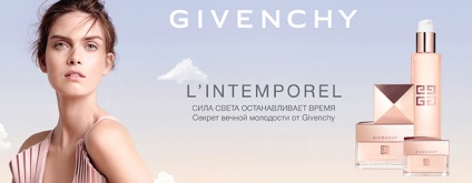 Az új vonal bőrápolási termékek l'intemporel Givenchy - hírek - Ile de Beauté - Üzletek