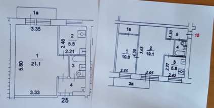 Bővülő fürdőszoba vagy fürdőszoba a nappaliban a lakásban