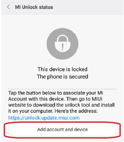 Felszabadításáról bootloader Xiaomi 3 perc alatt! (Bootloader) Felszabadításáról bootloader Xiaomi 3 perc alatt!