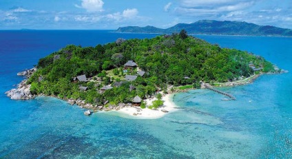 Seychelles ahol a Seychelle világtérképen