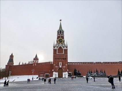 Spasskaya torony a moszkvai Kreml