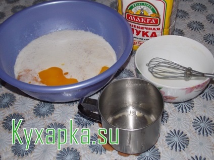 Tatár echpochmak pite csirke, házias ételek, egy fotót a recept lépések