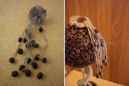 Műkertészeti kávébab kezét fotó mesterkurzus, hogyan lehet egy repülő csésze, video szív