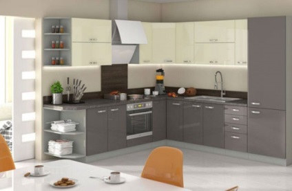 Corner konyhai trendek, divatos, modern design photo 2018 2018 év