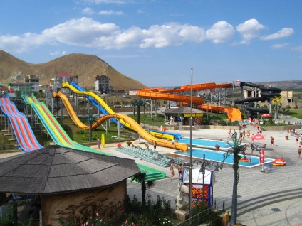 Kiválasztása a legjobb vízi park a Krímben