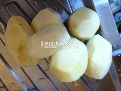 Sült burgonya sajttal recept lépésről lépésre fotók