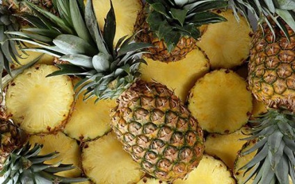 Ananász - előnyei és hátrányai egzotikus gyümölcs, egészséges ház