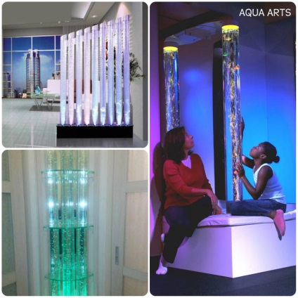 Aqua arts - buborék torony (oszlop) Aqua arts - buborék oszlop