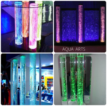 Aqua arts - buborék torony (oszlop) Aqua arts - buborék oszlop