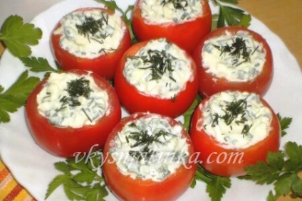 Dish paradicsom - egy recept fotó (edények) Tál paradicsom - a recept egy fotó
