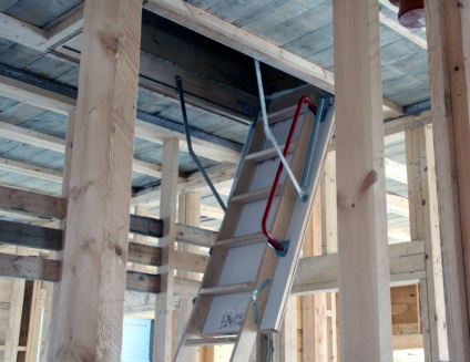 Loft kikelnek a kezét - a fő ajánlások, szerelési (telepítési) Loft kikelnek a kezét - a fő ajánlások, telepítés