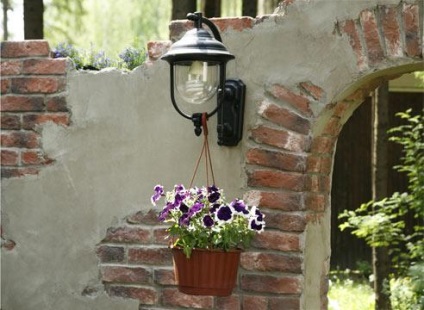Dekoratív nyári és kerti lámpák - kiválasztása és telepítése