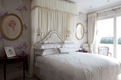 Hálószoba kialakítása a stílus Provence 65 fotók, ötletek belsővel