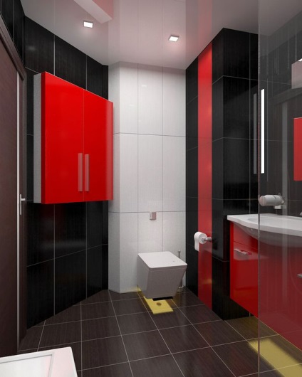 A design a WC-vel, postremont (WC kialakítása) A design a WC-vel, postremont