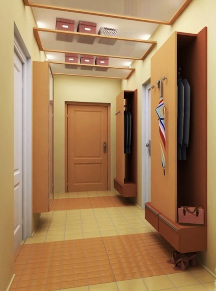 A design egy keskeny folyosó, mind vizuálisan bővíteni a folyosón, hogy hogyan kell kiválasztani a stílus, szín, tapéta, bútor (keskeny) A design egy keskeny folyosó, mind vizuálisan bővíteni a folyosón, hogy hogyan kell kiválasztani a stílus, szín, tapéta, bútorok