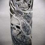 Vázlatok Tattoo ujjak - példák tervez tetoválás