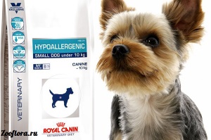 Hipoallergén élelmiszer kistestű kutyáknak Royal Canin (Royal Canin hipoallergén) - élelmiszer és takarmány